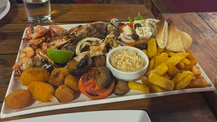 Sea food platter pre dvoch